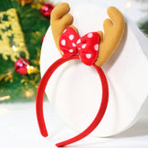 Christmas Deer Horn Butterfly Headband Sai Feel